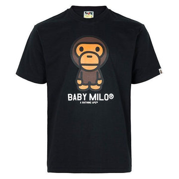 BAPE Baby Milo T-Shirt 002TEM301001M Schwarz 156911589 [P]