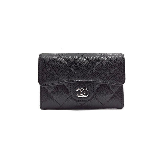 CHANEL Kaviar Kartenetui L800912 157869808