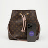 LOUIS VUITTON Monogram Canvas Bucket Bag Rose Powder 157638885 [P]