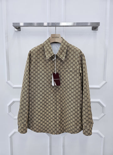 GUCCI キャンバスオーバーシャツジャケット 794808 48 157870853