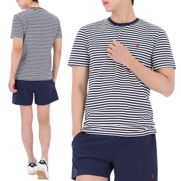 POLO RALPH LAUREN Gestreiftes T-Shirt mit Pony-Logo 26SS 710956828 502 157870877