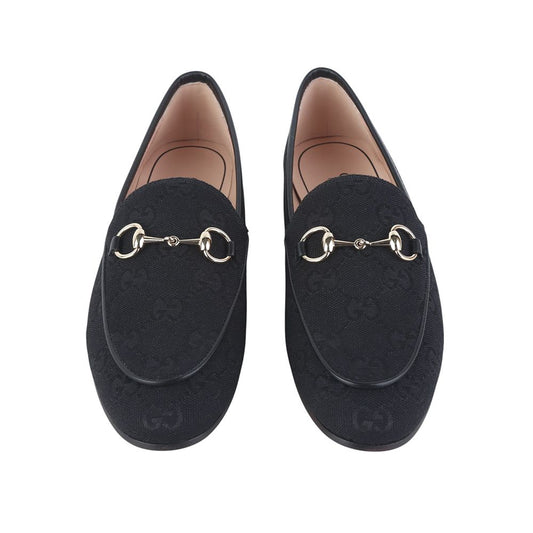 GUCCI GG Jacquard Horsebit Jordan Slipper 35.5 37447Y 157871091