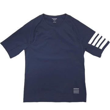 THOM BROWNE (Label-Cutting / Echtheitszertifikat enthalten) Kompression Kurzarm T-Shirt MJA008Y 06770 461 157871195