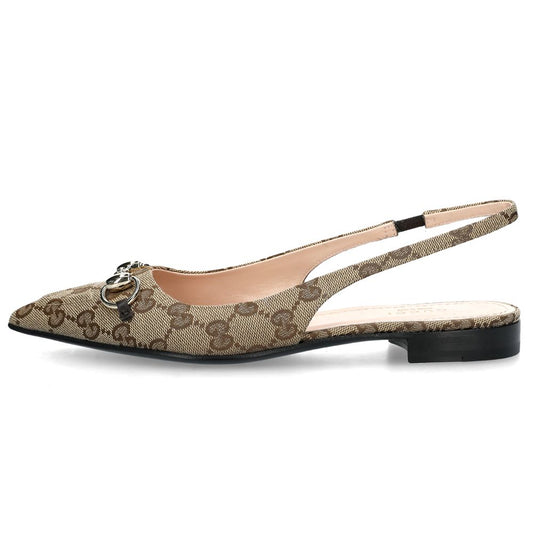 GUCCI Flache Schuhe mit Horsebit Slingback 786592 2HK80 9763 157871204