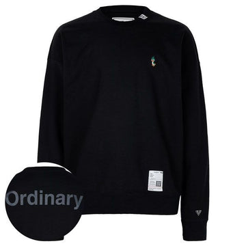 Maison Mihara Yasuhiro Black Leon Embroidered Sweatshirt J16PO792 154323402 [P]
