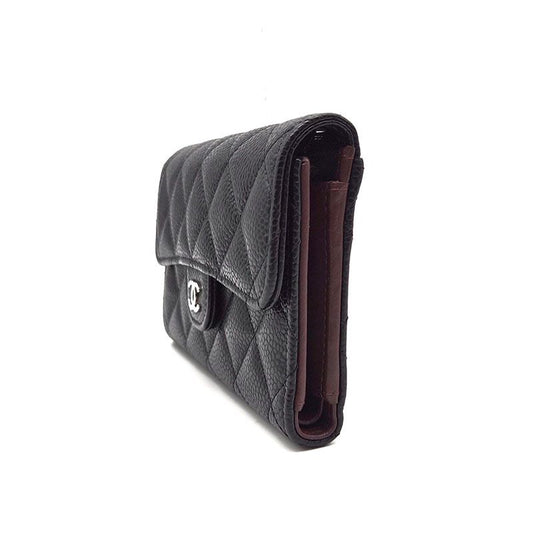 CHANEL Kaviar Geldbörse L900505 157871253