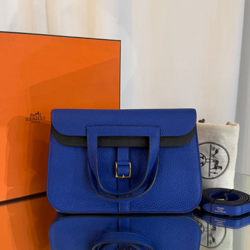 HERMES バーソバッグ クレマンス ゴールドハードウェア ブルーニュ U刻印 157872808