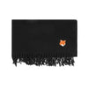 Maison Kitsune Fox Head Fringe Scarf 157225183 [P]