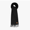 Maison Kitsune Fox Head Fringe Scarf 157225183 [P]