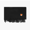 Maison Kitsune Fox Head Fringe Scarf 157225183 [P]
