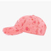 Ganni Washed Flower Print Logo Embroidered Ball Cap 157225010 [P]