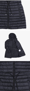 MONCLER フード付きフィット＆フレアロング女性用パディング 156331062 [P]