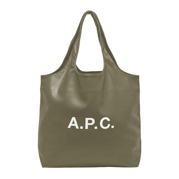 APC JAC MILITARY KHAKI トートバッグ 157202134 [P]
