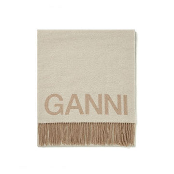 GANNI Damen Schal A3909 135 157204252 [P]
