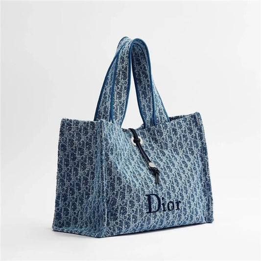 DIOR Riviera Schwamm-Effekt Buch Tote Medium M1461PDSE_M64I 157909440 [P]