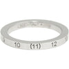 Maison Margiela Slim Silver Numbering Ring 154784191 [P]