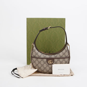GUCCI Ophidia GG Super Mini Schultertasche Beige 157638834 [P]