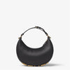 Fendi Small Leather Hobo Bag 157910590 [P]