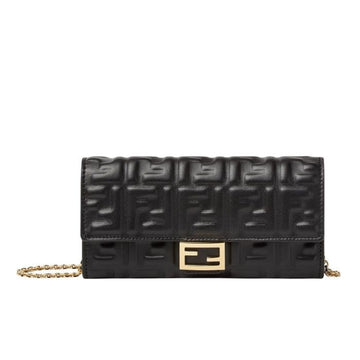 FENDI Baguette Napa Leder Kettenbörse 157910593 [P]