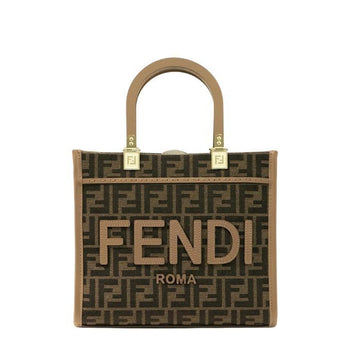 Fendi Small Fabric Shopper Bag 157910620 [P]