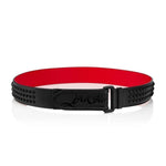 CHRISTIAN LOUBOUTIN Ruby Spike Gürtel Schwarz 1205178 B260 148755344