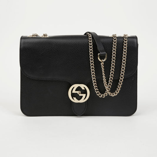 GUCCI インターロッキング ミディアム ショルダー クロスバッグ 156406527 [P]