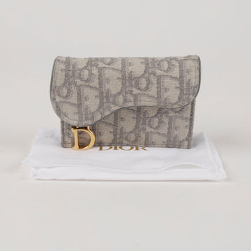 DIOR Sattelklappe Kartenhalter Grau 157229242 [P]