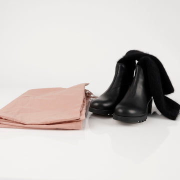 Miu Miu Knit Biker Boots 157299240 [P]