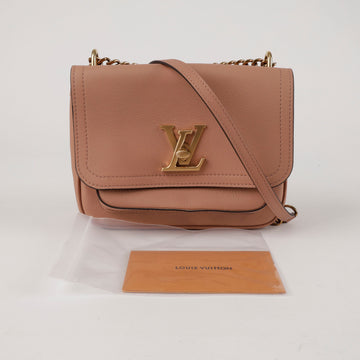 LOUIS VUITTON マイ ロックミ チェーン PM ショルダーバッグ クロスバッグ ゴールド ピンク 157862250 [P]