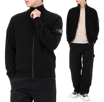 STONE ISLAND 26SS Aufpatch-Hochkragen-Cardigan 153901046 [P]