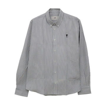 AMI Small Heart Logo Men's Shirt CO0087 039 146330789 [P]