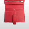 Hermes Compact H Buckle Wallet Red (Y) 157911222 [P]