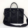 PRADA Nylon Saffiano Aktentasche Schwarz (2VE368) 157911392 [P]