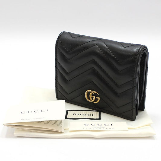 GUCCI GG Marmont Kartenetui 466492 Schwarz 157911739 [P]