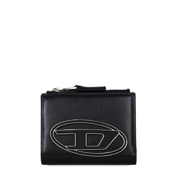 Diesel Black 1DR Bi-Fold Zip Wallet 142145847 [P]