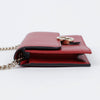 GUCCI Interlocking G Mini Leder Wallet Chain Bag Rot 157639458 [P]