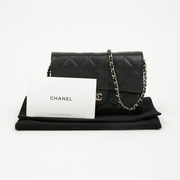 CHANEL キャビア クラシック ミニ WOC ショルダー クロスバッグ 157549437 [P]