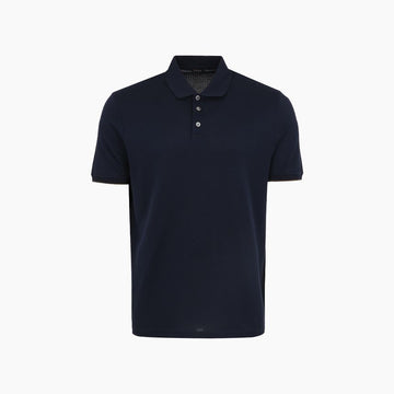 Kiton Cotton Knit Polo Blue Navy Short Sleeve T-shirt 157913148 [P]