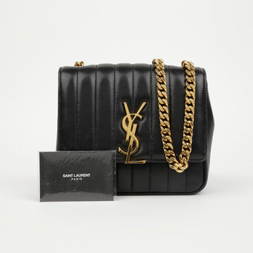 SAINT LAURENT Medium Leder Ketten Schultertasche 157638250 [P]