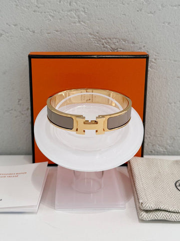 HERMES Bangle-Armband in Roségold, ungetragen, neuer Artikel H700001FO19 157914660 [P]