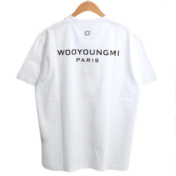 Wooyoungmi White Logo Back Short Sleeve T-Shirt 26SS W261TS07 701W 157928960 [P]