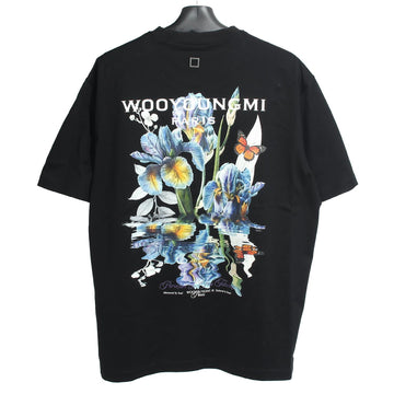 Wooyoungmi Flower Logo T-Shirt Black W261TS06 708B 157929100 [P]