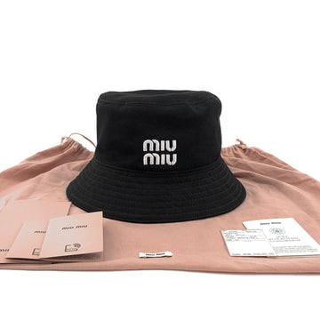 Miu Miu Logo Bucket Hat 5hc196 157929831 [P]