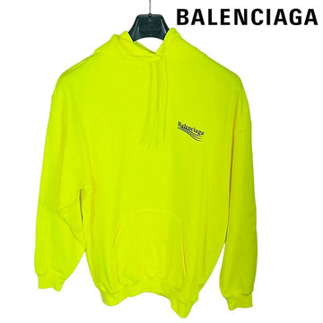 BALENCIAGA Wave-Logo Hoodie T-Shirt Größe L 578135 TJVD4 7110 157932674 [P]