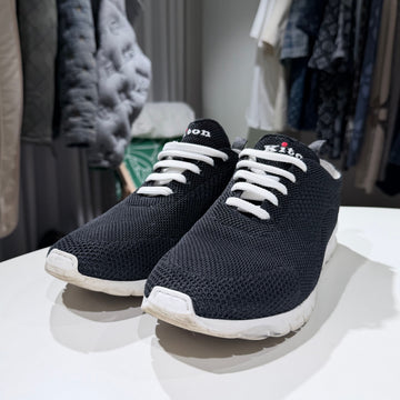 KITON Baumwolle Mesh Sneaker Schwarz 157936795 [P]
