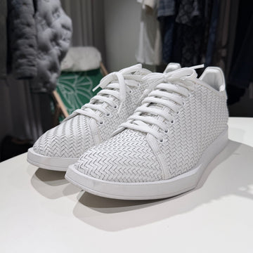 Berluti Braid Leather Sneakers White (7.5) 157936821 [P]