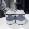 STEFANO RICCI Metalllogo Leder Wildledersneaker Weiß 157936858 [P]