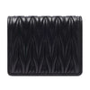 MIU MIU 5MV204 AFPP F0002 Geldbörse schwarz (5MV204 2FPP F0002) 49027198 [P]