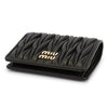 MIU MIU 5MV204 AFPP F0002 Geldbörse schwarz (5MV204 2FPP F0002) 49027198 [P]