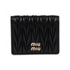 MIU MIU 5MV204 AFPP F0002 Geldbörse schwarz (5MV204 2FPP F0002) 49027198 [P]